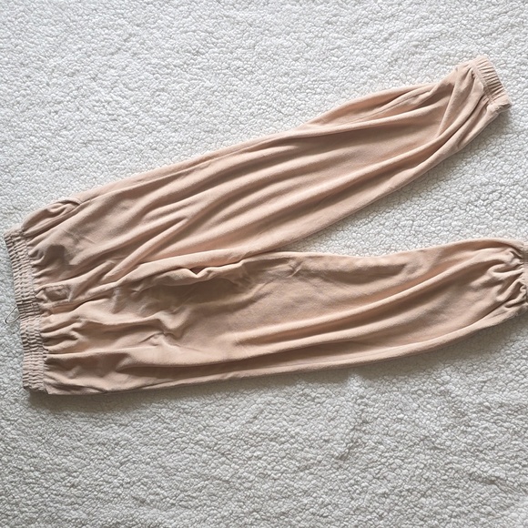 RSQ Velour Beige Sweatpants - Picture 5 of 10